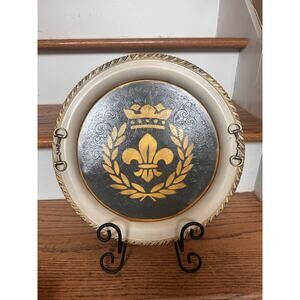 Upstyled Silver Serving Tray w/ Gunmetal Snaffle Bit Handles – Hand Painted